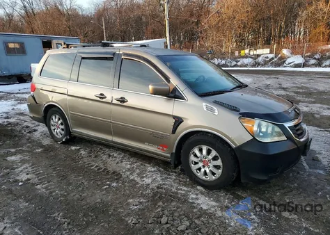 2010 Honda Odyssey Ex из США, поврежденный, VIN 5FNRL3H45AB051908
